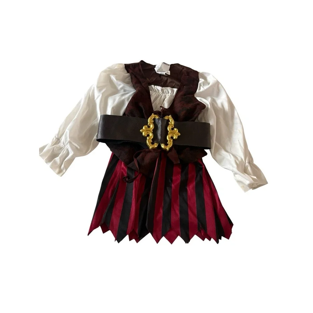 Pirates Of The Caribbean Kids 4-6 Small Halloween Costume Unisex